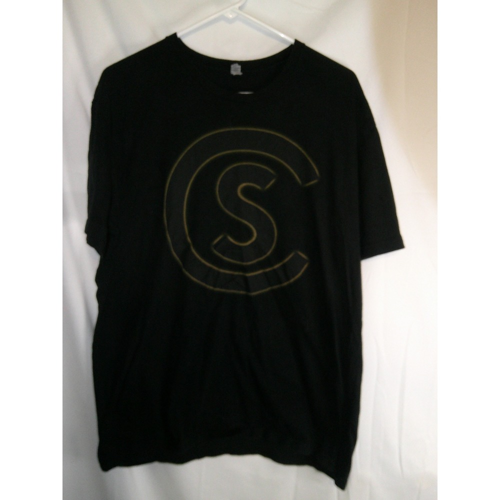 Cole Swindell‎ 2017 Tour T-Shirt Graphic Print Short Sleeve Black XL